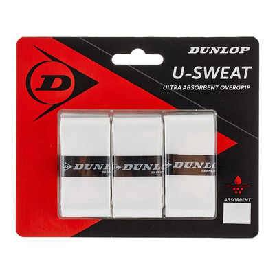 Owijka Dunlop U-Sweat Overgrip 3Pack White