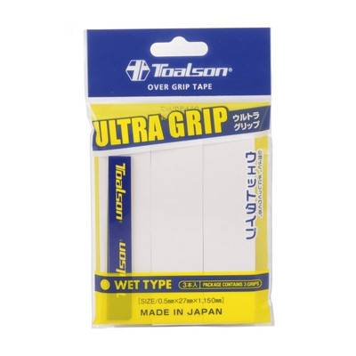 Owijka Toalson Ultra Grip 3Pack White