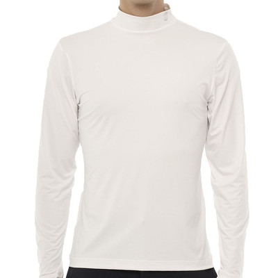 Koszulka Hydrogen Basic Roll Neck White