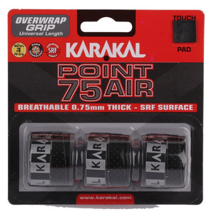 Owijka Karakal Point 75 Air Overgrip 3Pack Black